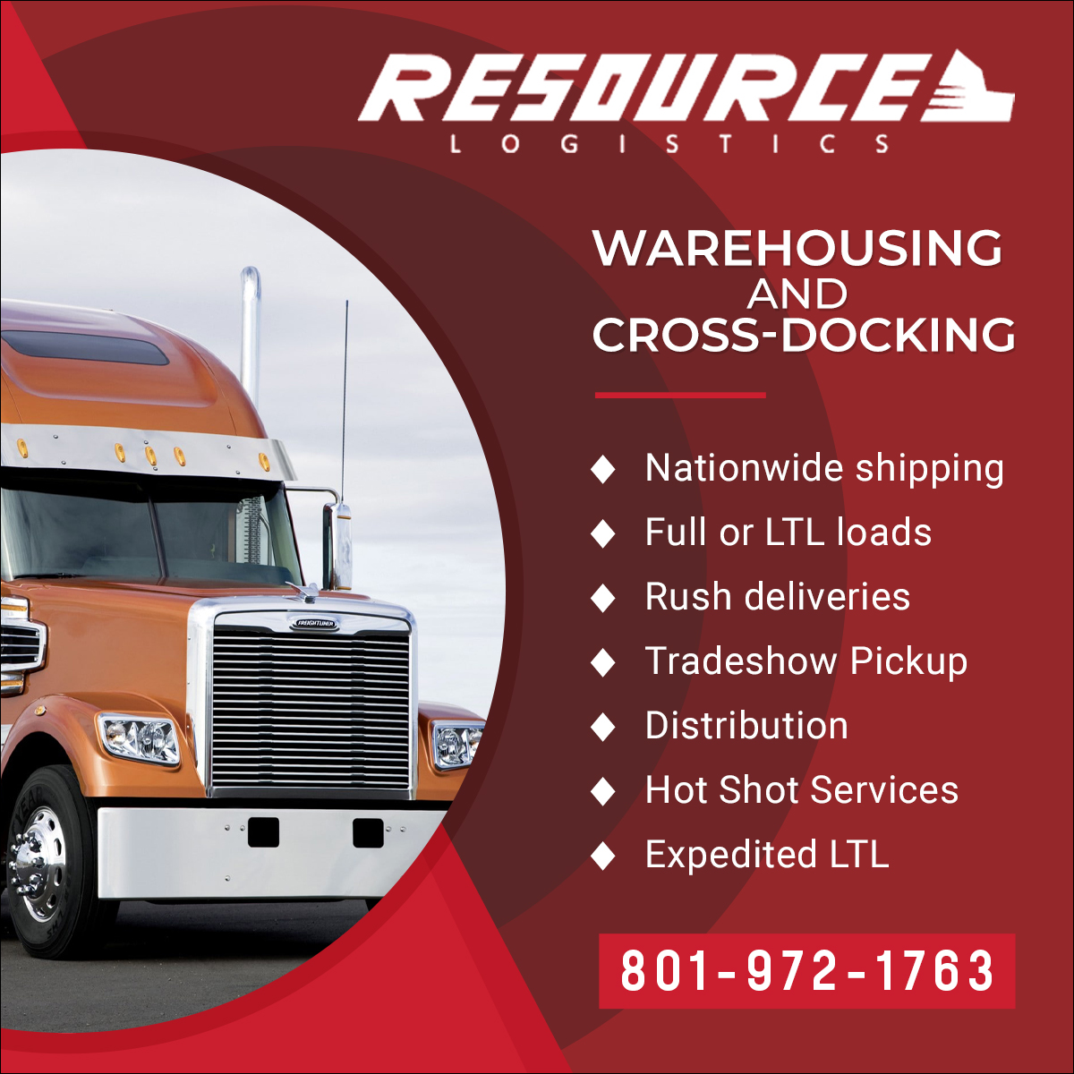 Resource Logistics  Warehousing and Cross-Docking