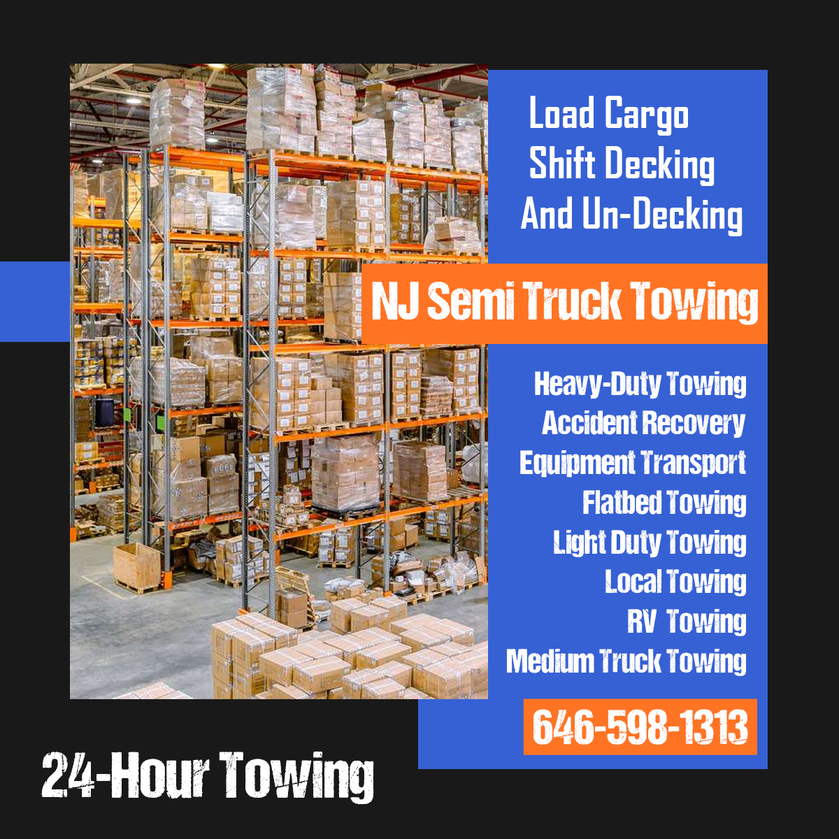 NJ Semi Truck Towing