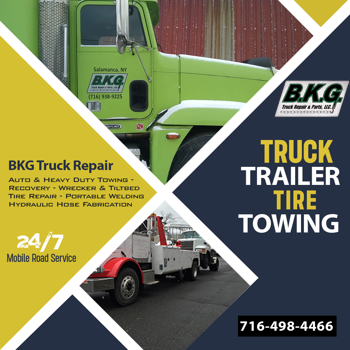 BKG Truck Repair and Parts LLC